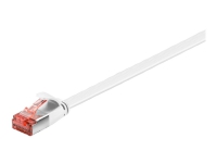 Pro LAN CAT 6 flat - Hvit - 7.5 meter
