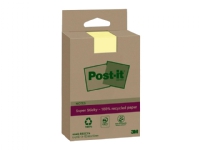Post-It 4645-RSSCY4, Rektangel, Gul, 100%, 102 mm, 152 mm, 45 ark Papir & Emballasje - Blokker & Post-It - Legg det ut
