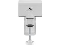 Maclean MC-470 Bordsfäste för grenuttag 40 till 70 mm Kabelhantering Skrivbord/Tablet Multi-connector Strip Montering Driver (Vit)