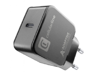 Cellularline USB-C Charger 15W, inomhus, AC, 9 V, Svart
