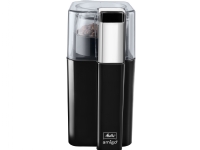 Melitta Amigo, Bladkvarn, 60 g, Svart, Rostfritt stål, 170 W, 954 g, 93 mm