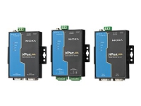 Moxa NPort 5250A - Enhetsserver - 2 porter - 100Mb LAN, RS-232, RS-422, RS-485 - DC-strøm