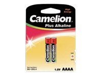 Camelion Plus Alkaline LR61-BP2 - Batteri 2 x AAAA - Alkalisk Strøm artikler - Batterier - AAAA batterier
