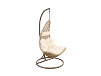 Domoletti Hanging Chair Light Sand Hagen - Terrasse - Terrassemøbler