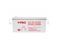 Battery Volt Polska Gel VPRO Solar 12V 220Ah PC & Nettbrett - UPS - Erstatningsbatterier