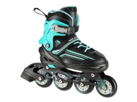 Nils Extreme NH18190 rulleskøyter med utskiftbare, justerbare sklir, størrelse 39-43