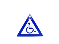 Nenurodyta_V Car Sticker Disabled Bilpleie & Bilutstyr - Utvendig utstyr