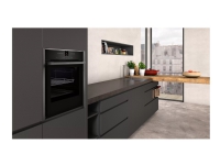 Neff N 70 B47CR22G0 - Ovn - innebygd - fordypning - bredde: 56 cm - dybde: 55 cm - høyde: 58.5 cm - med selvrens - Klasse A+ - grafittgrå