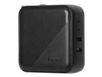 TARGUS 100W Gan Charger Multi port with travel adapters