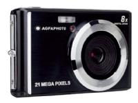 AgfaPhoto Compact DC5200, 21 MP, 5616 x 3744 piksler, CMOS, HD, Sort Digitale kameraer - Kompakt