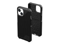UAG Rugged Case for Apple iPhone 15 Plus [6.7-inch] - Metropolis LT Kevlar Black - Baksidesskydd för mobiltelefon - MagSafe-kompatibilitet - DuPont Kevlar, TPU-ram - kevlar black - för Apple iPhone 15 Plus