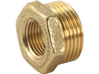 FIX-PRO Nippelmuffe 3/4 - 1/2 messing