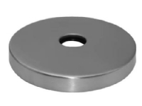 FIX-PRO 1/2 rustfri stål poleret roset Ø100mm x 11mm højde