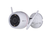 EZVIZ Wi-Fi Bullet Kamera i hvid, 4MP 2.8mm optik, IR op til 30m, 12V DC og SD slot op til 512GB, mikrofon & højtt., IP67