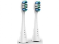 Bilde av Końcówka Aeno Aeno Replacement Toothbrush Heads, White, Dupont Bristles, 2pcs In Set (for Adb0007/adb0008)