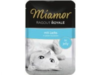 FINNERN Miamor Ragout Royale pose Laks i gelé - 100g Kjæledyr - Katt - Kattefôr