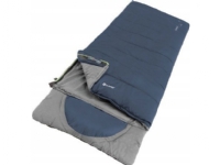 Outwell Contour Lux Sleeping Bag, Left zipper, Deep Blue Utendørs - Camping - Soveposer/sengematter