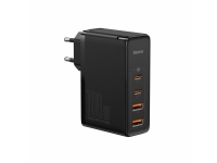 Baseus GaN2 Pro- Hurtigoplader 2xUSB + 2xUSB-C 100W (sort) Tele & GPS - Mobilt tilbehør - Diverse tilbehør