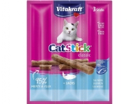 Bilde av Vitakraft Cat Stick Mini - Przysmak Dla Kota Smak: Losos/pstrag 3szt./18g