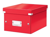 LEITZ Click & Store oppbevaringsboks 7,4 l rød 21,6 x 28,2 x 16,0 cm (60430026) Arkivering - Arkiv bokser / Mapper - Oppbevaringsbokser