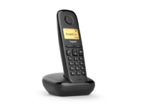Gigaset A170, DECT telefon, Trådløst håndsett, 50 oppføringer, Svart
