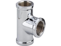 FIX-PRO Forkromet messing T-stykke 1/2