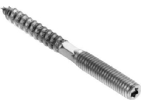 FIX-PRO Ansatsskrue Torx 25 M8 x 50 mm Nødvendig plugs str. 10mm Elforzinket Verktøy & Verksted - Vedlikehold - Smøremiddler