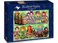 Bluebird Puzzle 1000 ryska Matryoshka-dockor