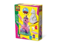 SES Creative 01299, Sæt til støbning/maling til børn, 5 År, Flerfarvet