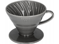 Hario V60 Dripper 02 keramisk kaffefilter, grå