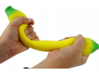 Bilde av Hipo Banana Super Stretchy, Antistress / Squishy 14cm, Regnbuefarger 620940 Blandingspris For 1 Stk, Pakke Med 24 Stk.