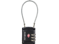 Samsonite 121296-1041, Kode, Metall, Sort