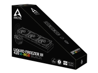 ARCTIC Liquid Freezer III 420 A-RGB - Væskekjølesystem for prosessor - (for: AM4, LGA1700, AM5) - 140 mm - svart