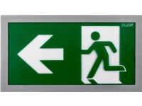 AWEX Emergency lighting fitting INFINITY II B LED 1W 1h dual-purpose PT gray IF2BWS/1W/CSA/PT/GR - IF2BWS/1W/CSA/PT/GR