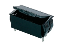 Bopla 46300000 Batteriholder 2 R6 (AA), 9 V blok Loddetilslutning (L x B x H) 37 x 65 x 21.5 mm