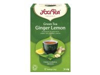 Yogi Tea Green Ginger Lemon Økologisk - (6 stk.)