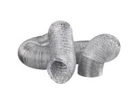 Wallair N55878 Fleksibelt ventilationsrør Aluminium (Ø x L) 10.2 cm x 10 m Sølv Ventilasjon & Klima - Rør og beslag - Fleksible slanger