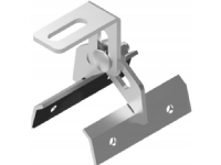 Baks Justerbar trapesformet plateholder RUBTE 899501