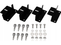 EcoFlow AKIT-MS331, Monteringsbeslag til solpanel, Aluminium, Sort, EcoFlow, EcoFlow 100 W/400 W