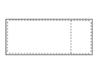 Bilde av Capture - Permanet Adhesiv - Perforert - Hvit - 105 X 251 Mm 2800 Etikett(er) (4 Rull(er) X 700) Forsendelsesetiketter