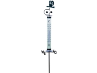 TFA-Dostmann 12.2035 Galileo-termometer Utomhus Analog Svart Metall Plast Markbelysning