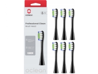 Oclean Professional Clean Brush Head Black 6pcs