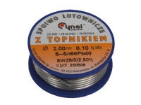 Premium Lux Tin 1,00 mm 100 g SW26/3/2,5 % loddefyll (Sn60Pb40)
