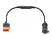 DJI - Strømkabel - Smart DC (SDC) (hann) til automobile cigarette lighter (hunn) - 12 V - 40 cm