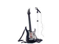 MUSIKK - EL-GITAR M/ MIKROFON + STATIV