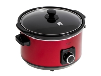Foodprosessor Adler | Slow cooker | AD 6413r | 290 W | 5,8 L | Antall programmer 3 | Rød