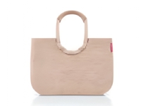 Reisenthel loopshopper L, Veske, Beige, Aluminium, Polyester, Monokromatisk, 25 l, 460 mm