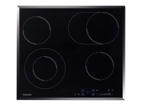 CTR164NC01 - Keramisk komfyrtopp - 4 plater - Nisje - bredde: 56 cm - dybde: 49 cm - med avskrådd ramme