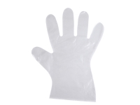 Engangshandske pudderfri klar HDPE str M - (100 stk.)