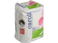 Hygiejnebind, Caroli, 28x9,5cm, hvid, Ultra Pads, Super, med vinger - (12 stk.)